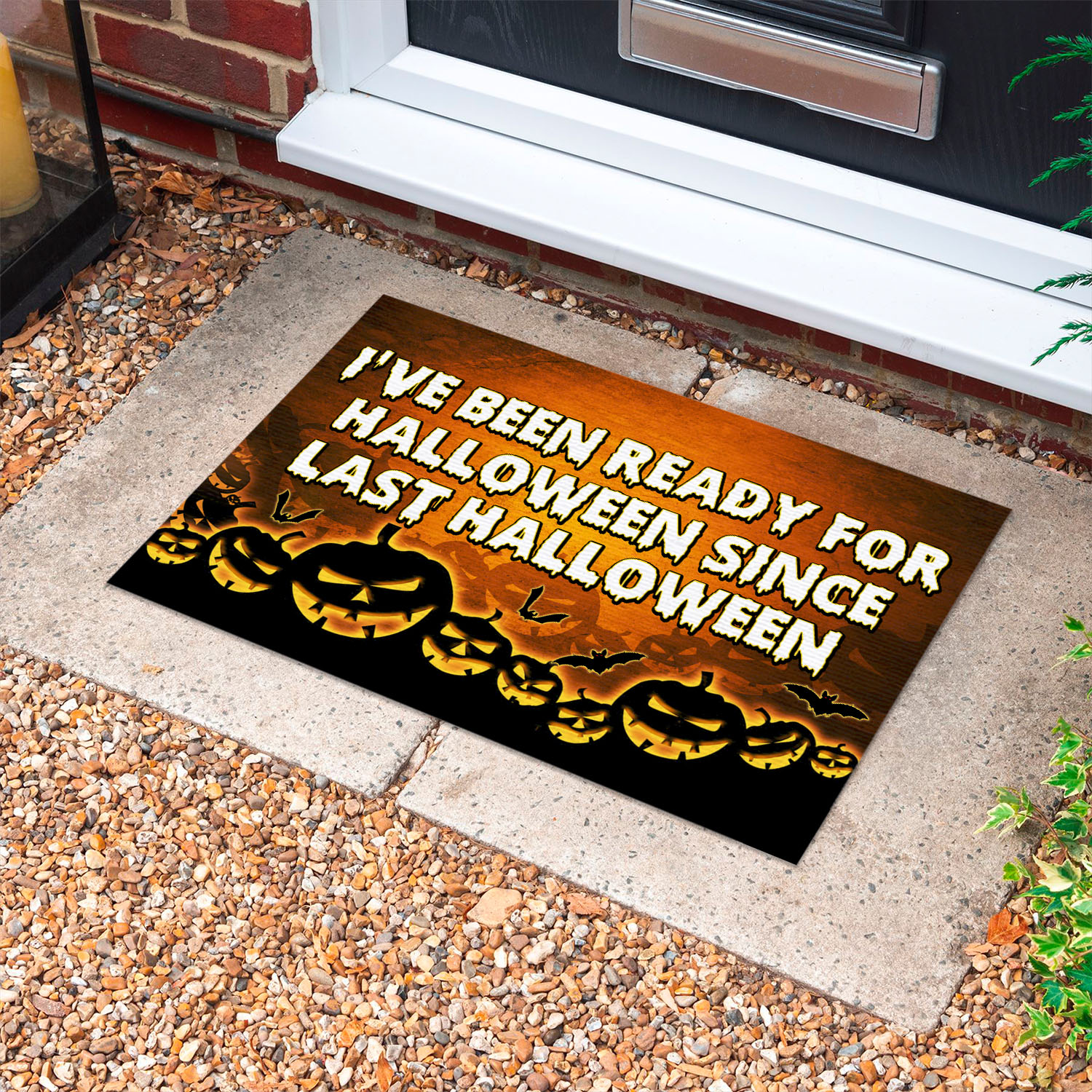 10VT. UU TIEN Ready For Halloween Doormat mockup 10