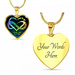 It's Okay If The Only Thing You Do Today Is Breathe Your Life Matters Heart Pendant Necklace - Suicide Awareness Gift