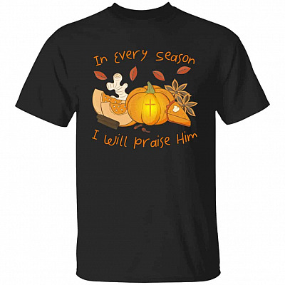 pumkin, Black, Unisex T-Shirt