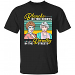 Blanche In The Sheets Tshirt, Black, Unisex T-Shirt