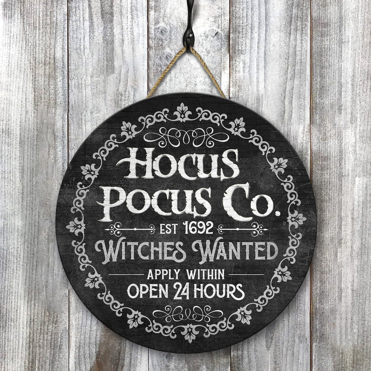 2. Hocus Pocus Co (5) Door Sign Mockup 8