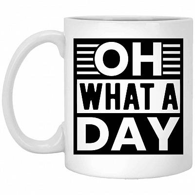 11 oz. White Mug