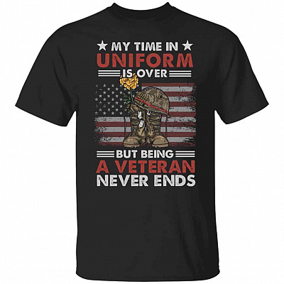 never, Black, Unisex T-Shirt