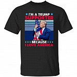 I'm A Trump Supporter Bec Shirt, Black, Unisex T-Shirt