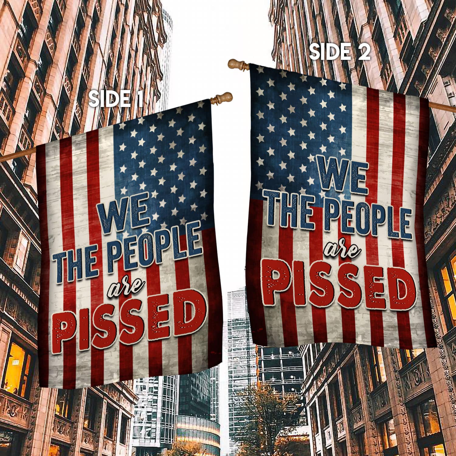 4O. People Are Pissed-30x40 House Flag Mockup 2 Side-1
