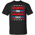 Ron Desantis For President, Black, Unisex T-Shirt