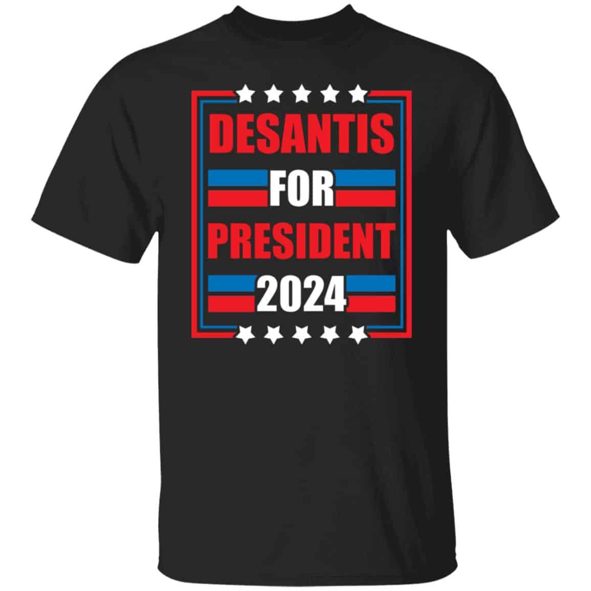 Ron Desantis For President, Black, Unisex T-Shirt