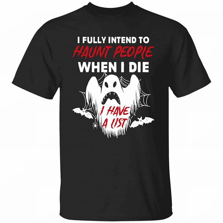 haunt shirt, Black, Unisex T-Shirt