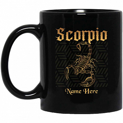 11 oz. Black Mug