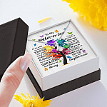 To My Mother In Law All The While My Love For Your Son Has Grown Alluring Beauty Necklace - Mother In Law Wedding Gifts