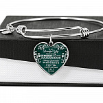 To My Beautiful Wife Always Remember How Much You Mean To Me Heart Pendant Necklace - Gift For Wife
