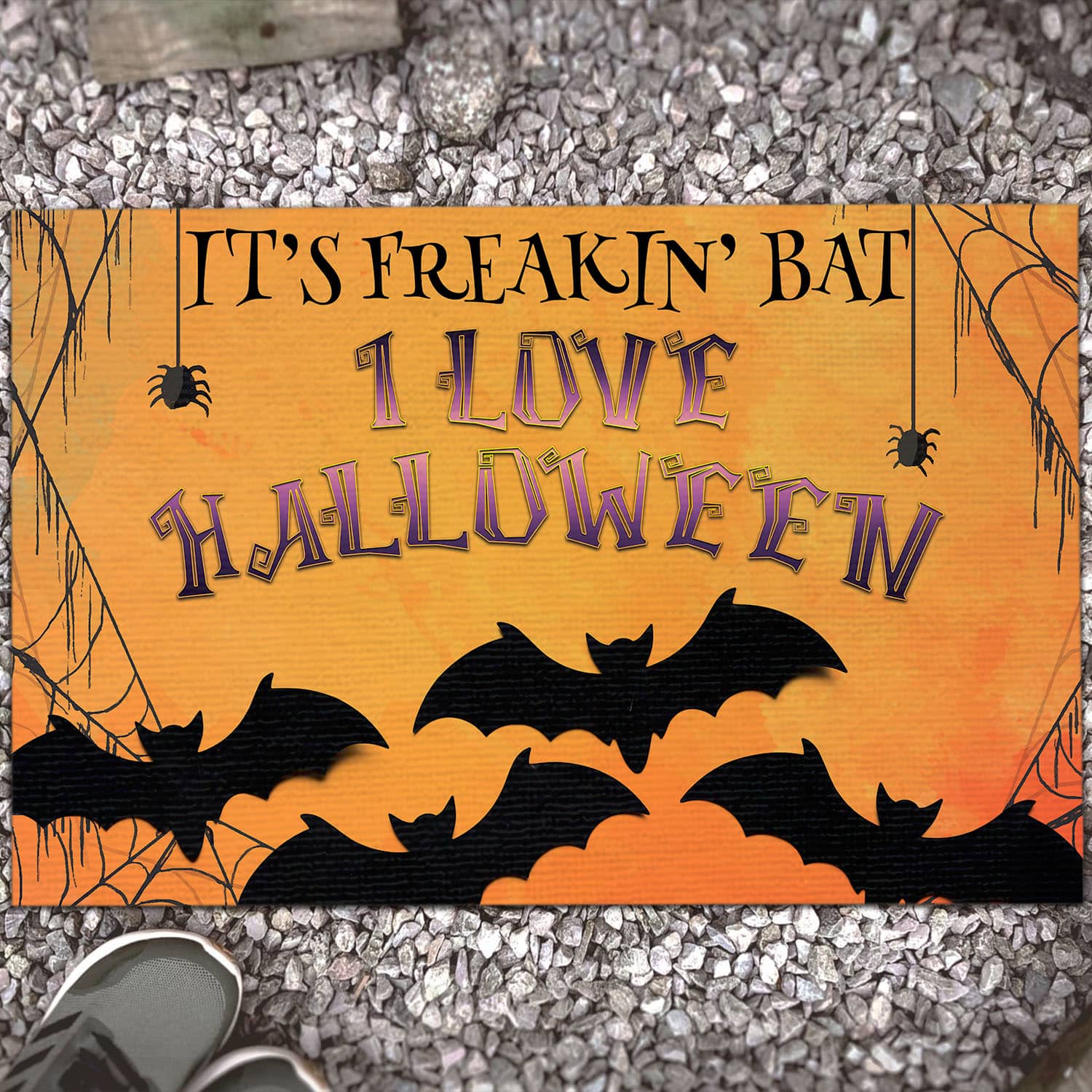 8O. Freakin Bats Doormat Mockup 13