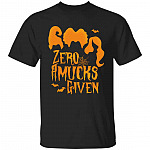 Zero Amucks Given Shirt, Black, Unisex T-Shirt