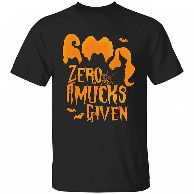 Zero Amucks Given Shirt, Black, Unisex T-Shirt