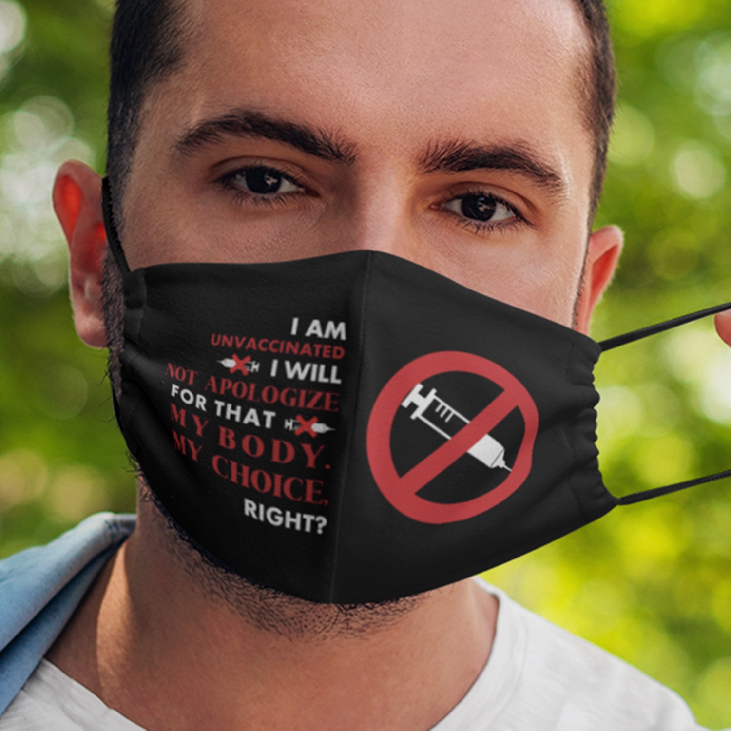 13Th. I Am Unvaccinated(face mask) mk1