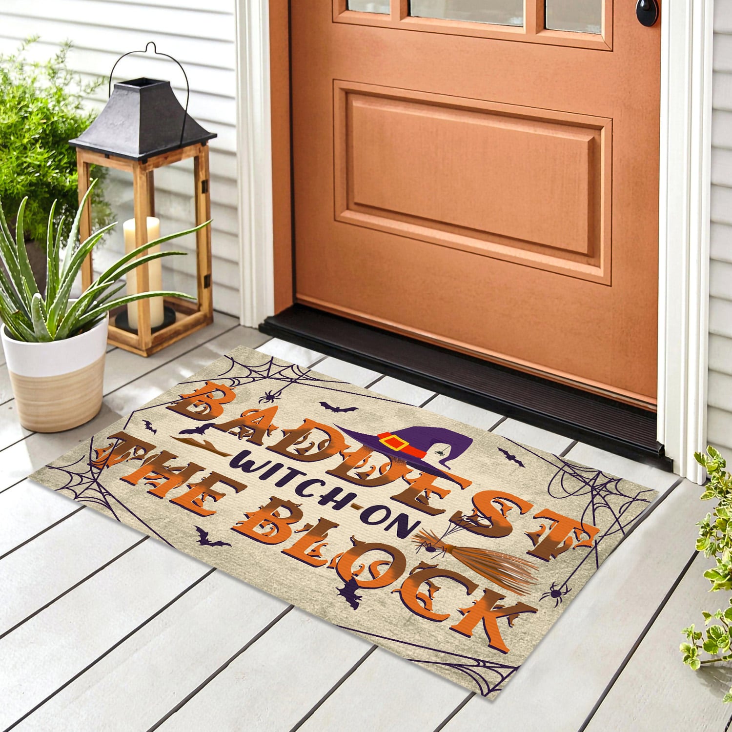 7LV. Baddest Witch (6) Doormat mockup 8