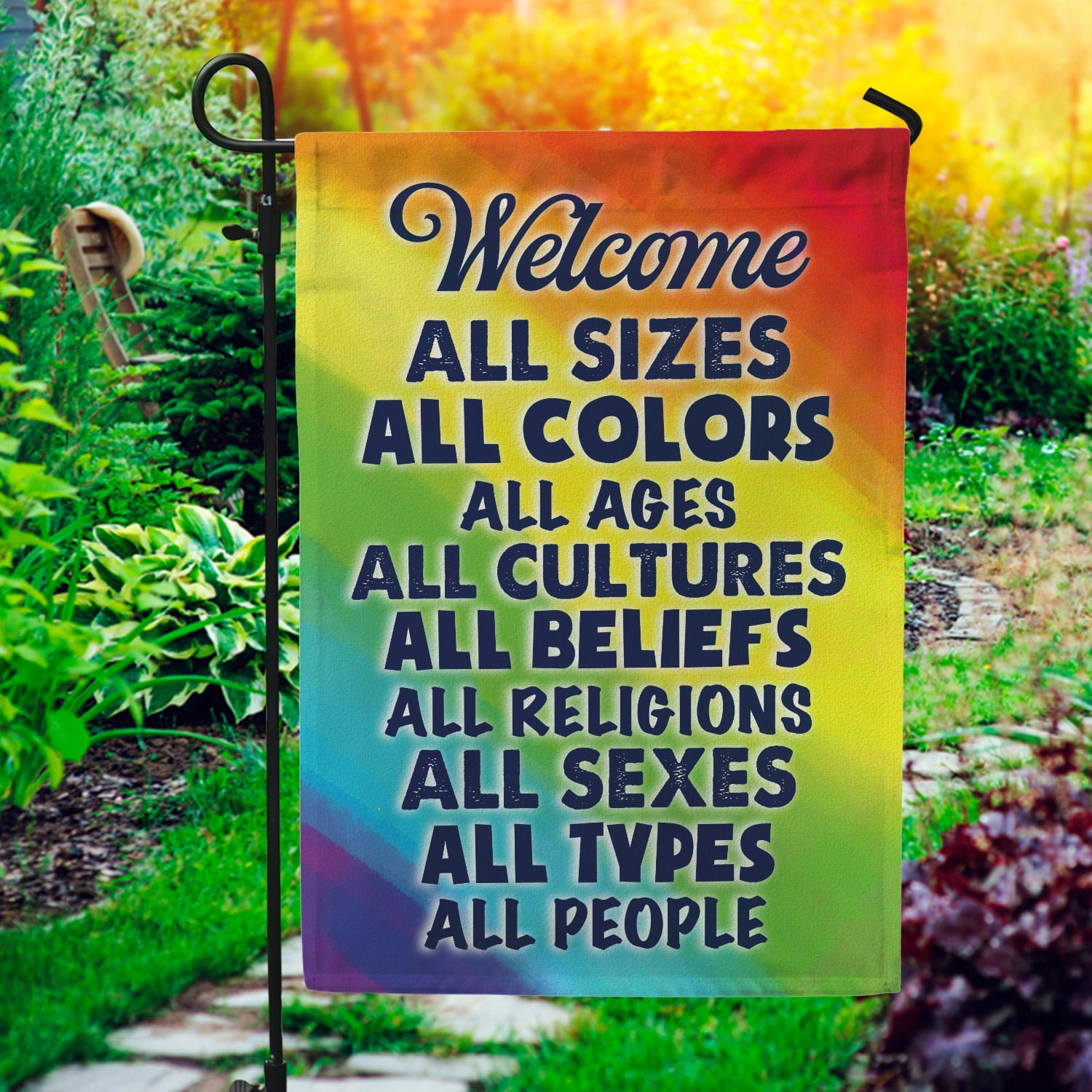Welcome All People All Sizes All Colors All Ages All Cultures All ...