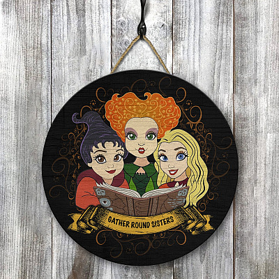 Wooden Door Sign
