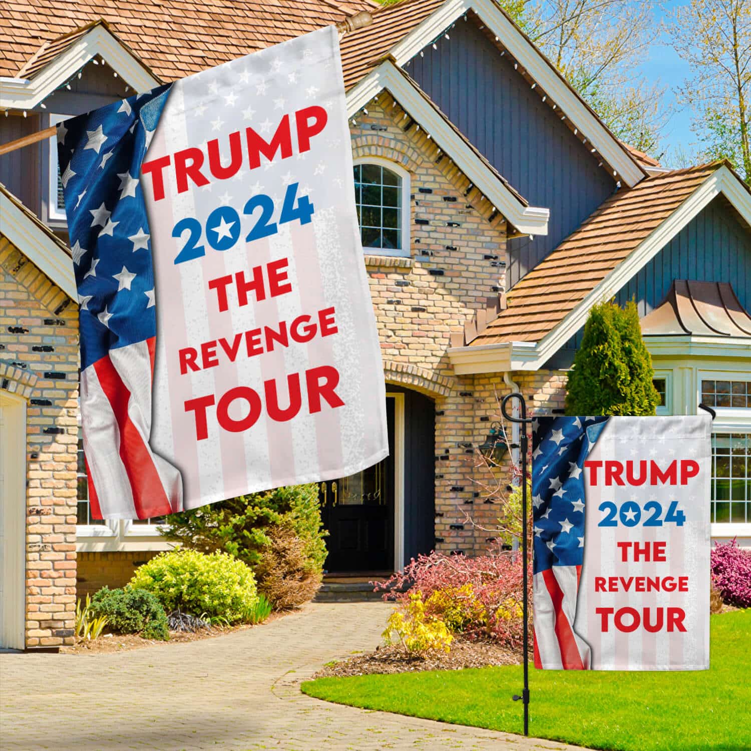 9TM. Trump Revenge_2 30x40 Garden & House Mockup 3