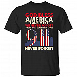 God Bless America Tshirt, Black, Unisex T-Shirt