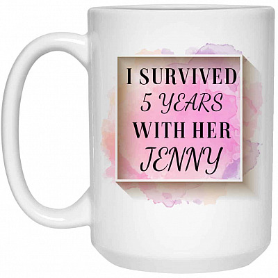 15 oz. White Mug