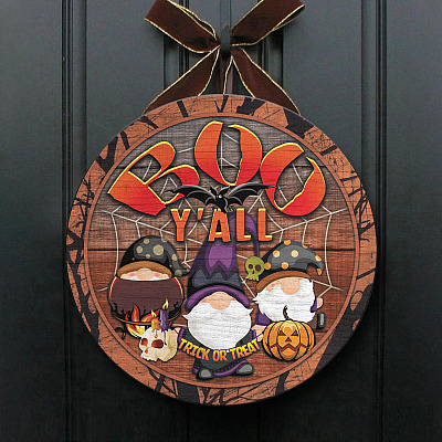 Wooden Door Sign