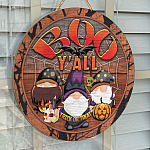 3KNG. Boo Y'all Door Sign Mockup 14