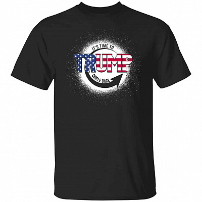 trump circle 1, Black, Unisex T-Shirt