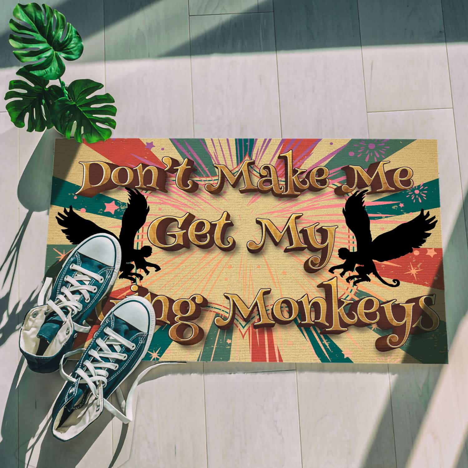 5TM. Flying Monkeys Doormat mockup 5