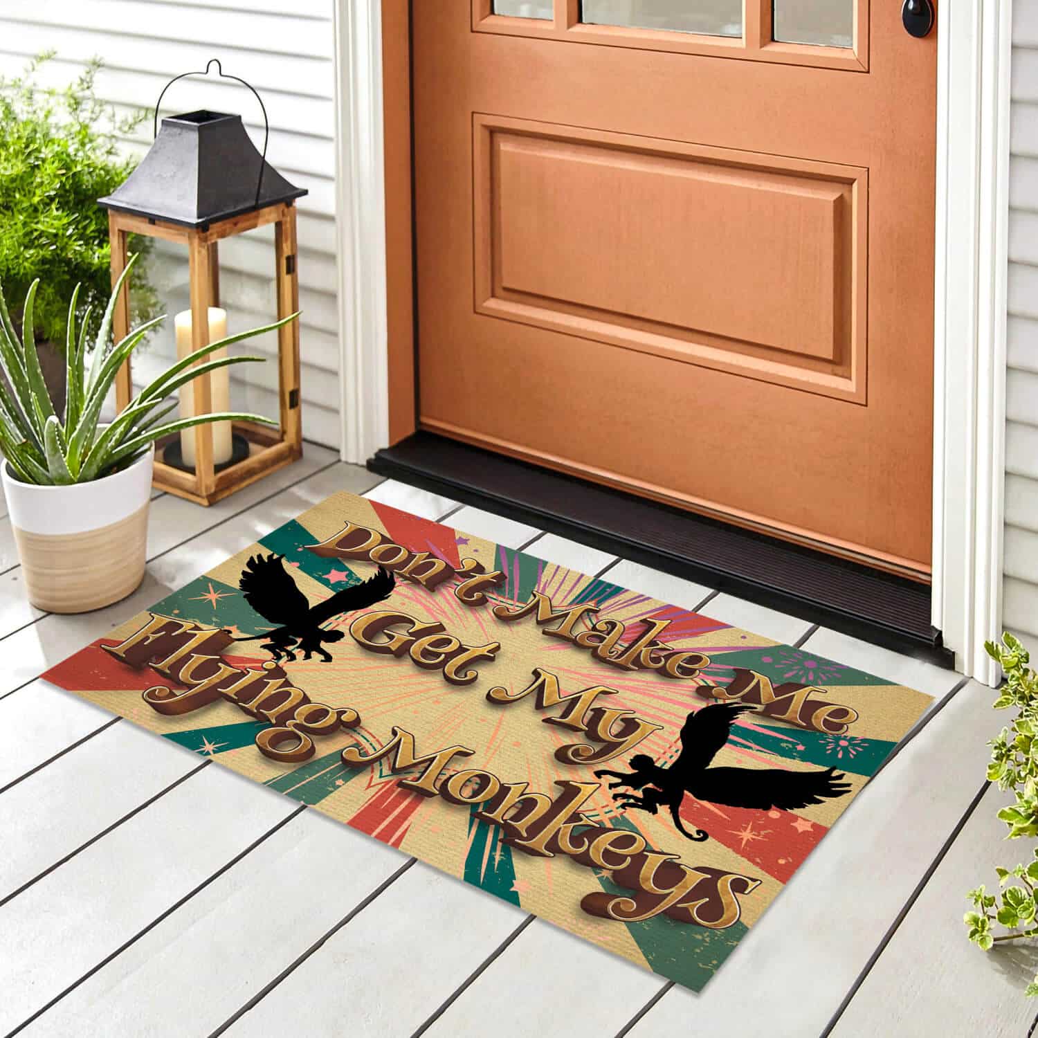 5TM. Flying Monkeys Doormat mockup 8