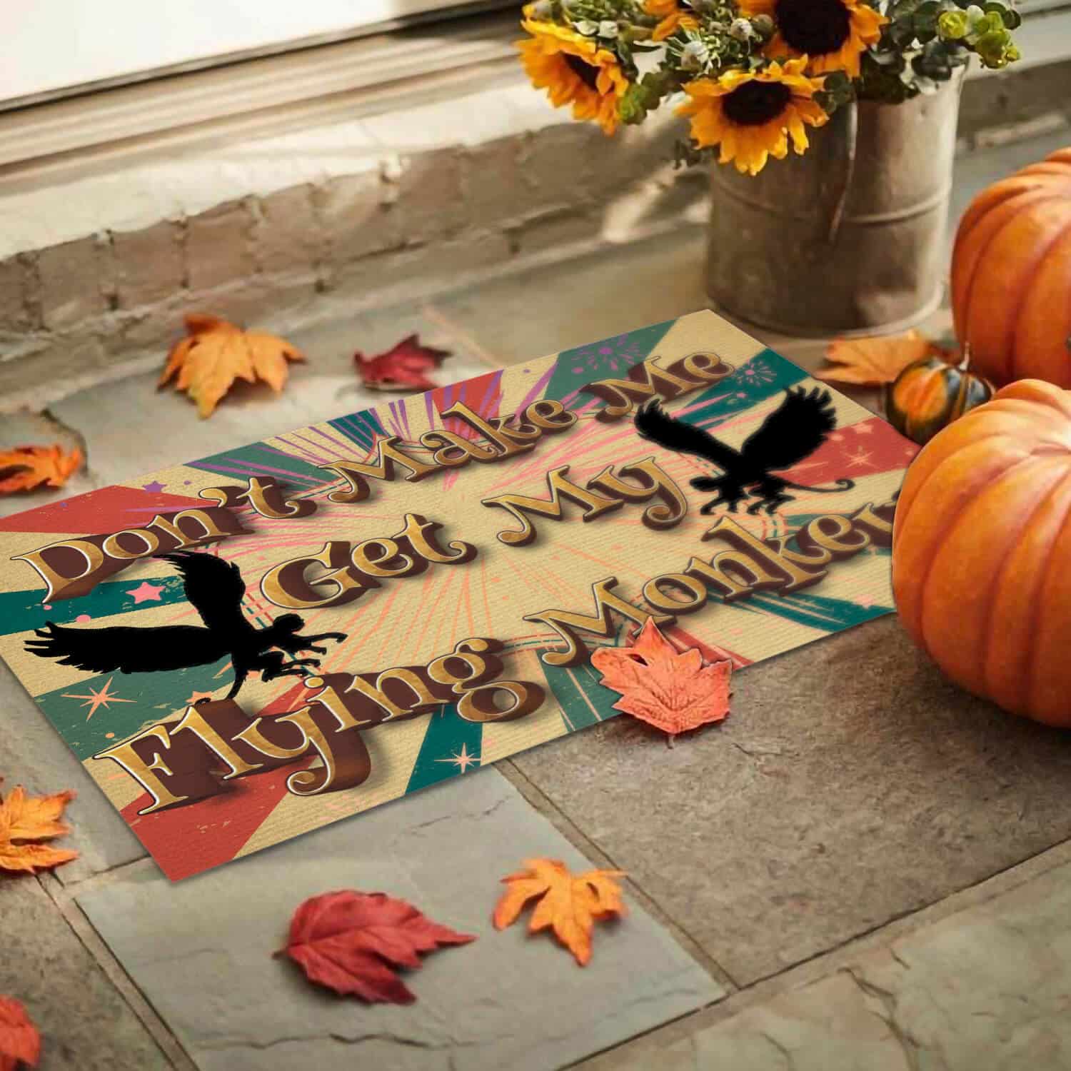 5TM. Flying Monkeys Doormat mockup 9