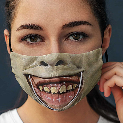 Leatherface The Texas Movie Chainsaw Massacre Washable Reusable Custom Printed Cloth Face Mask Cover