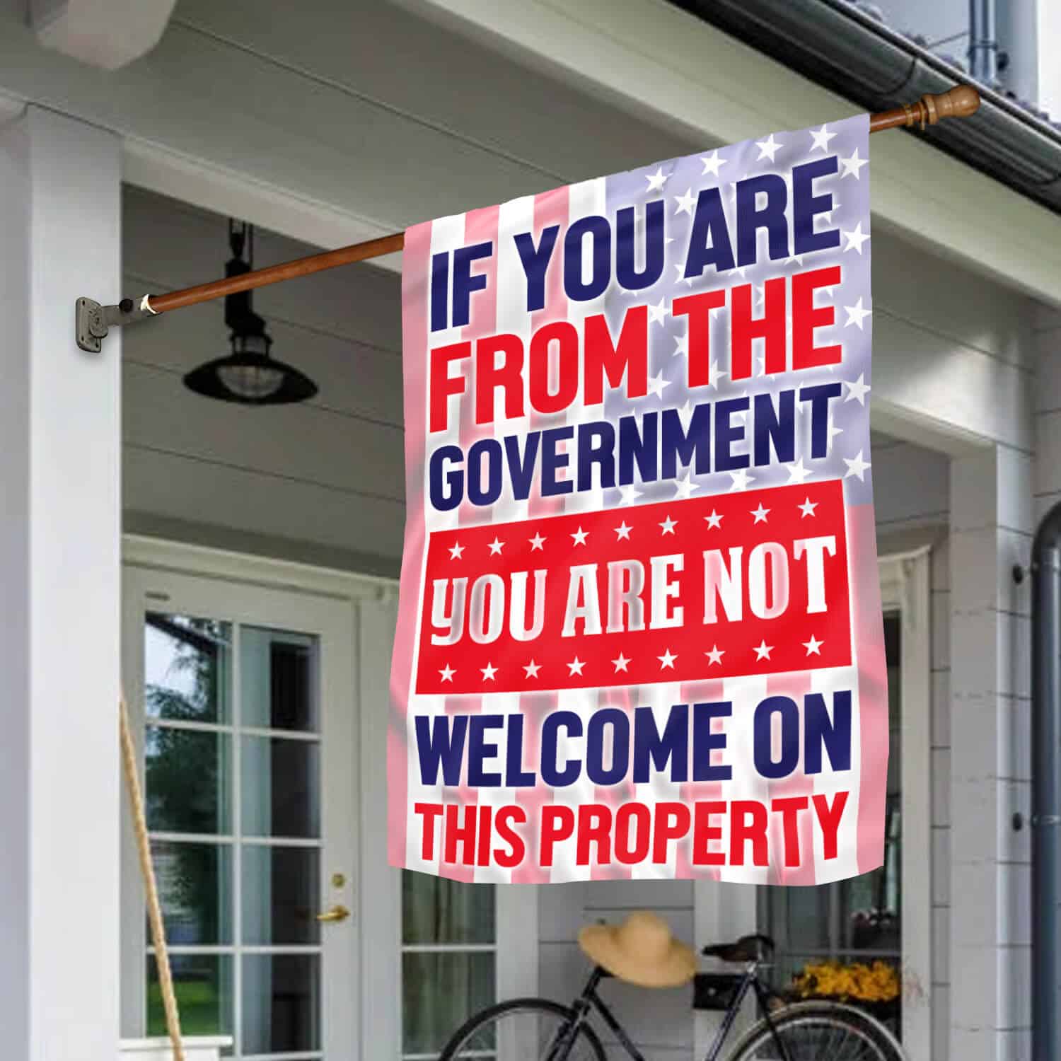 30X40 SIDE 1 House Flag Mockup 1