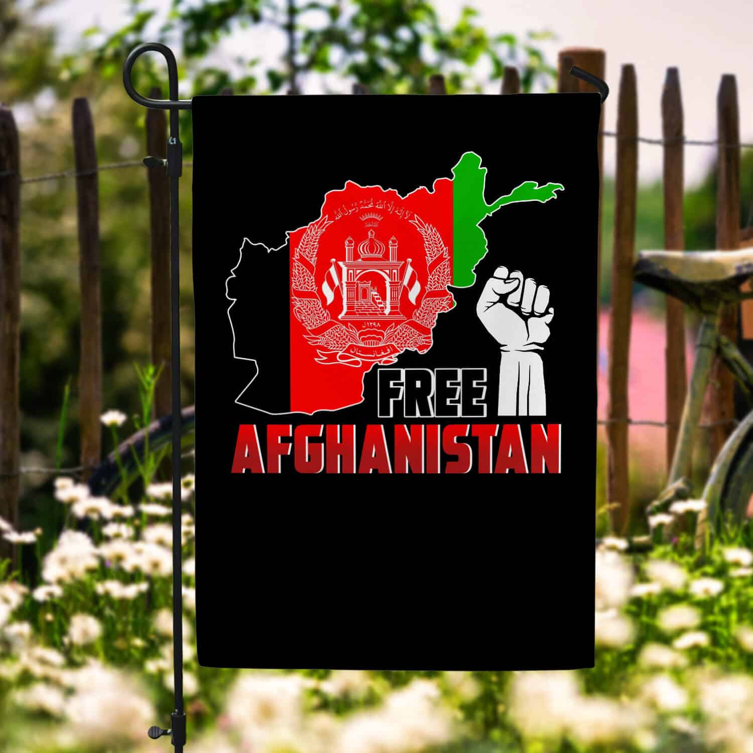 30x40 Garden Flag Mockup 6