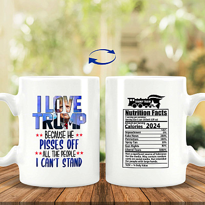 15 oz. White Mug