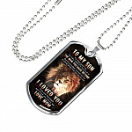 To My Son You Have Given Me So Many Reasons To Be Proud Of The Man You Have Become Dog Tag Pendant Necklace From Mom