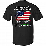 1N.If The Flag Offends YOu (4), Black, Unisex T-Shirt