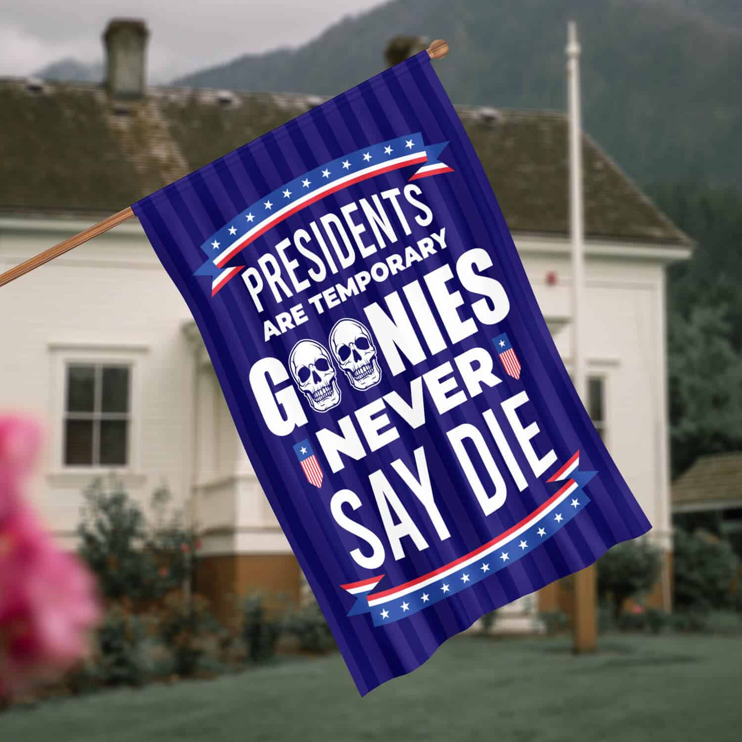 30x40 House Flag Mockup 4