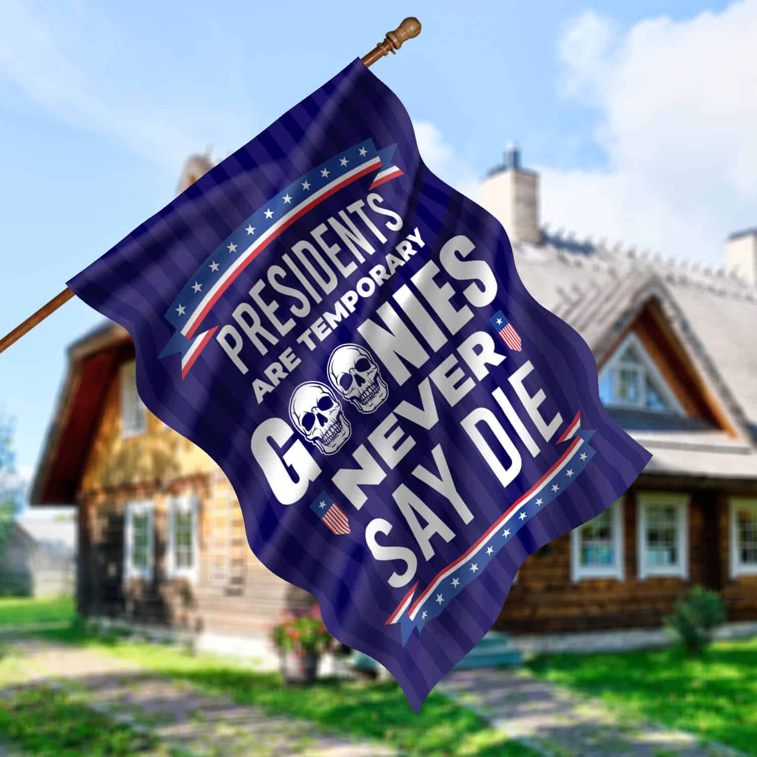 30x40 House Flag Mockup 5