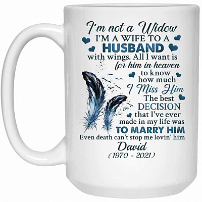 15 oz. White Mug