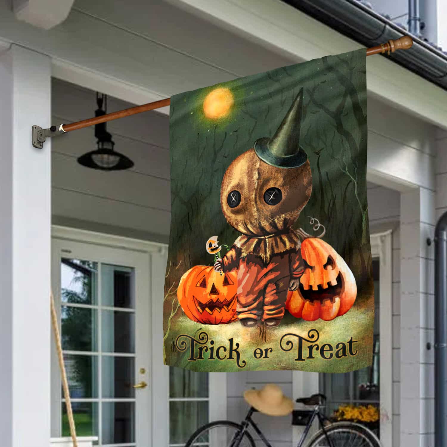2BN. Sam Trick 'r Treat 30x40 House Flag Mockup 1