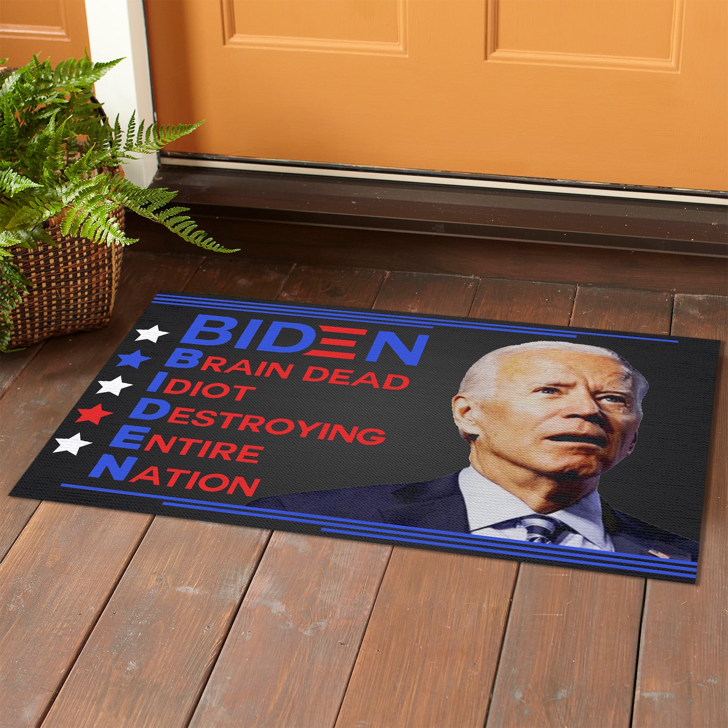 2LV. Braindead Idiot Doormat Doormat mockup 1