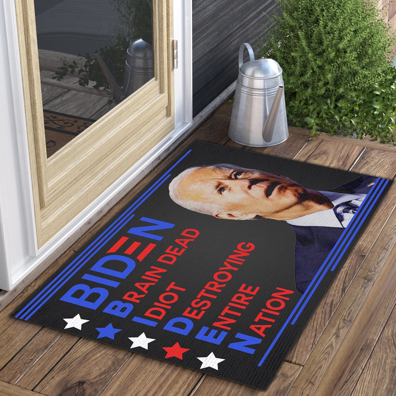 2LV. Braindead Idiot Doormat Doormat mockup 3