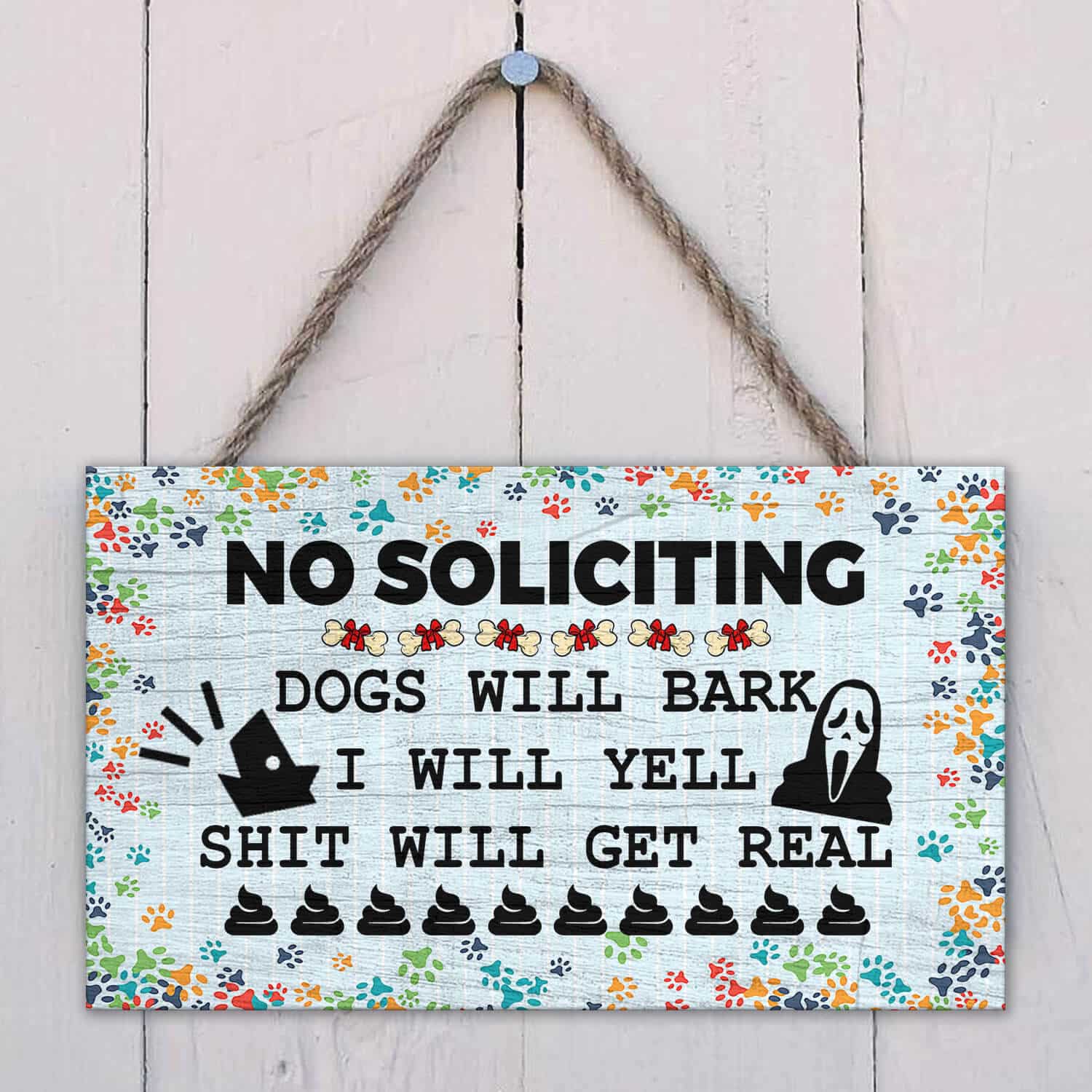 3HV. Dog Will Bark (doorsign) Mockup 2