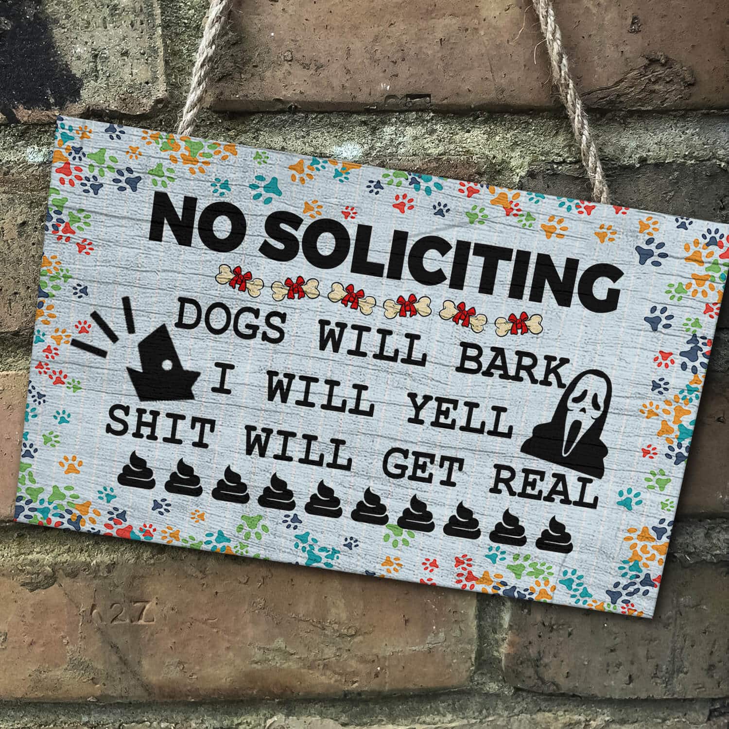 3HV. Dog Will Bark (doorsign) Mockup 5