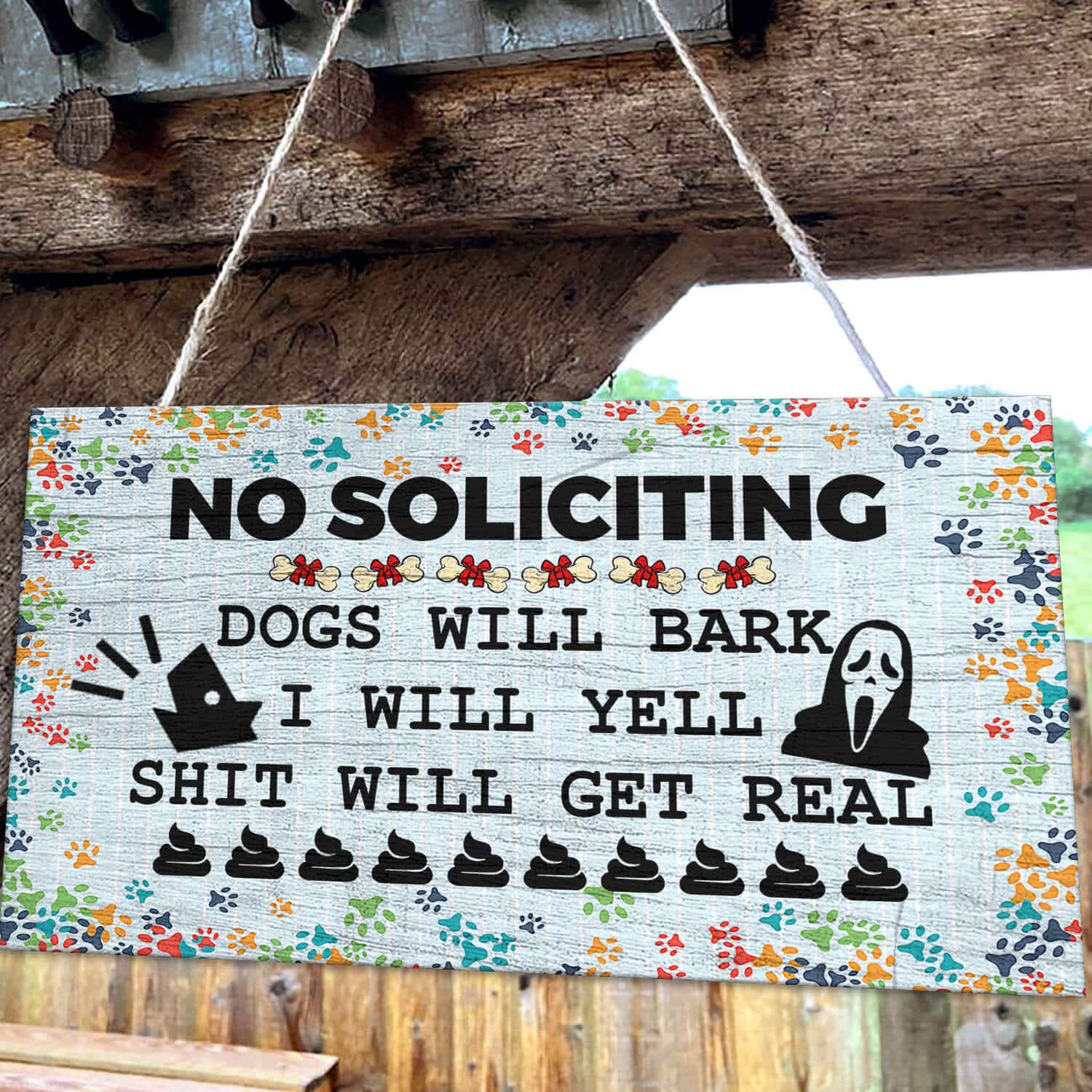 3HV. Dog Will Bark (doorsign) Mockup 10