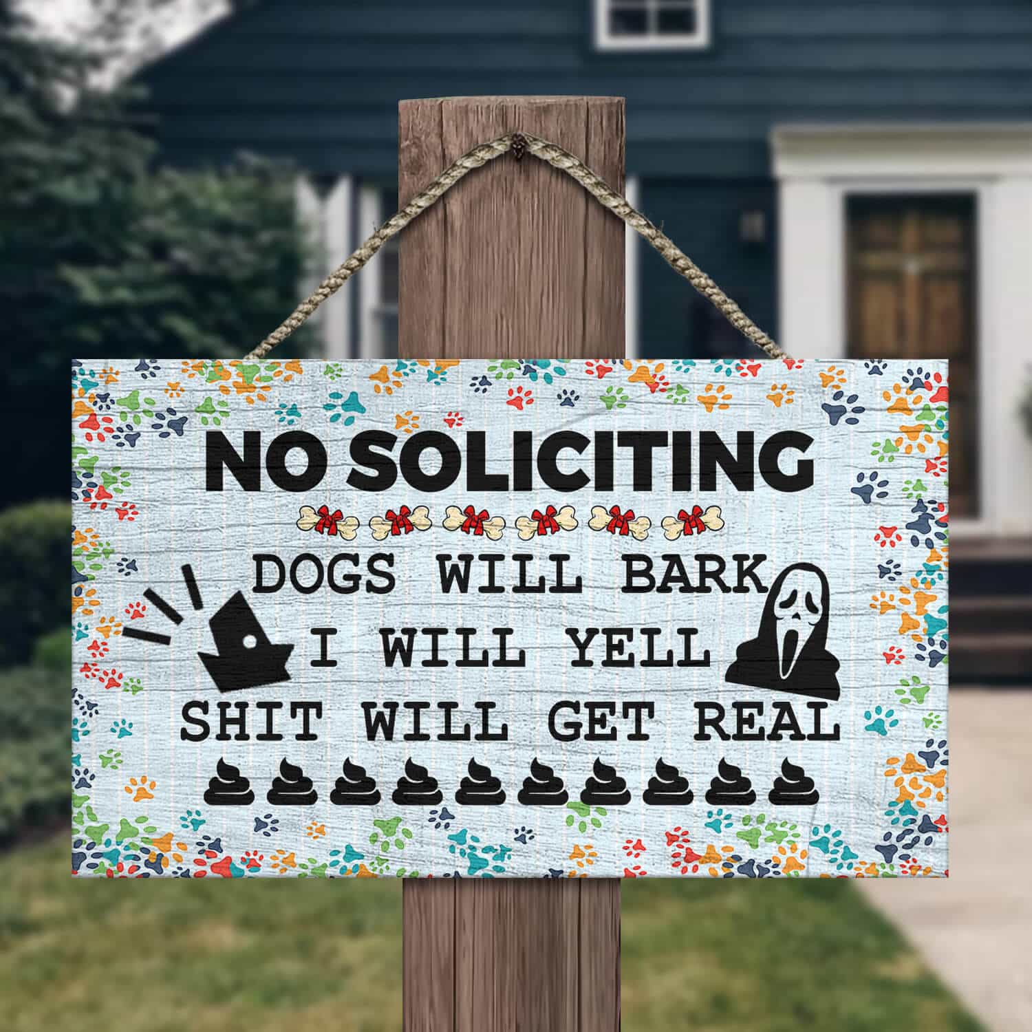 3HV. Dog Will Bark (doorsign) Mockup 13