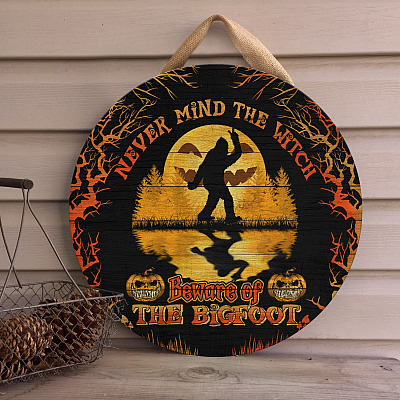 Wooden Door Sign