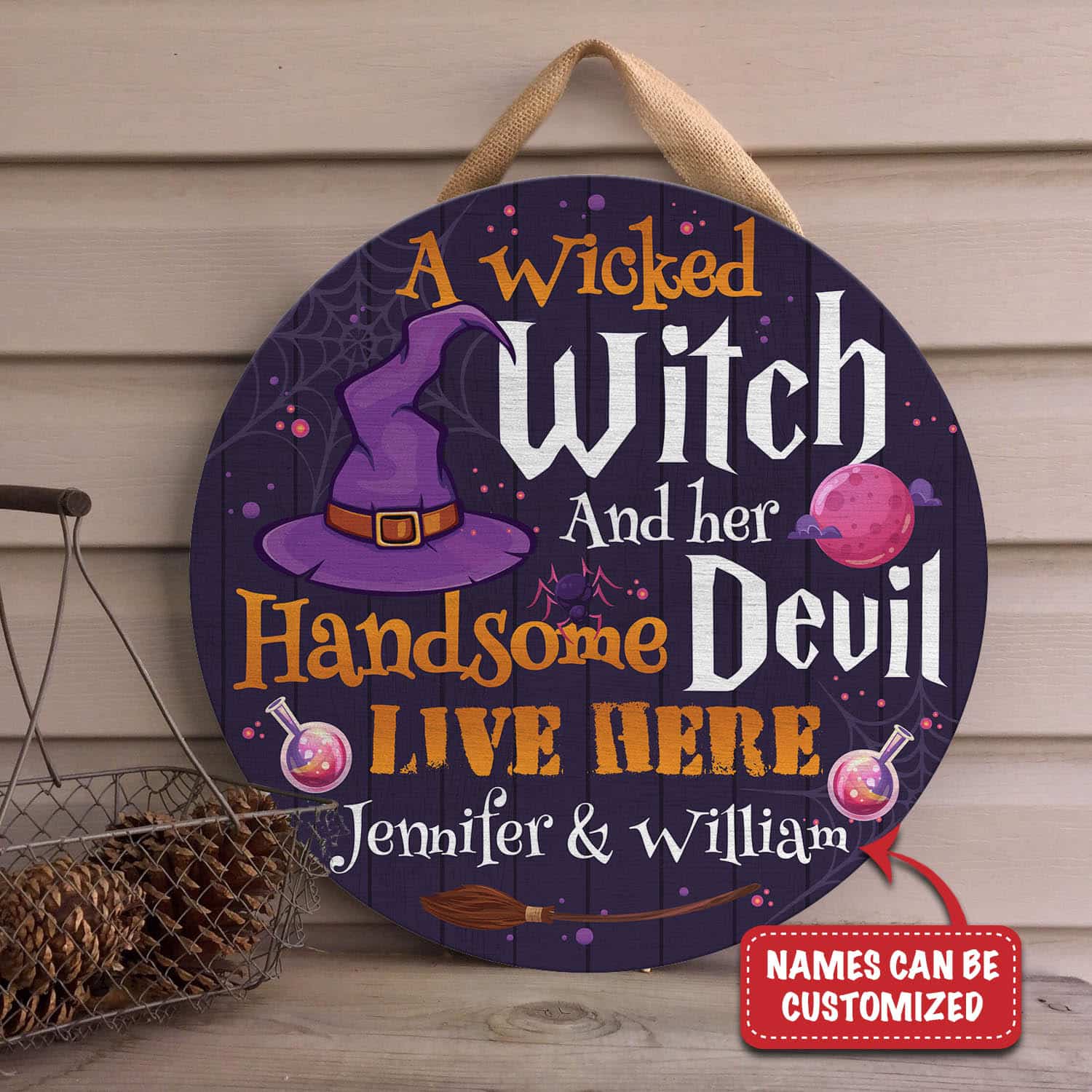 1KT. A Wicked Witch And Her Devil Mockup 1