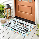 3HV. Dog Will Bark (doormat) Doormat mockup 8